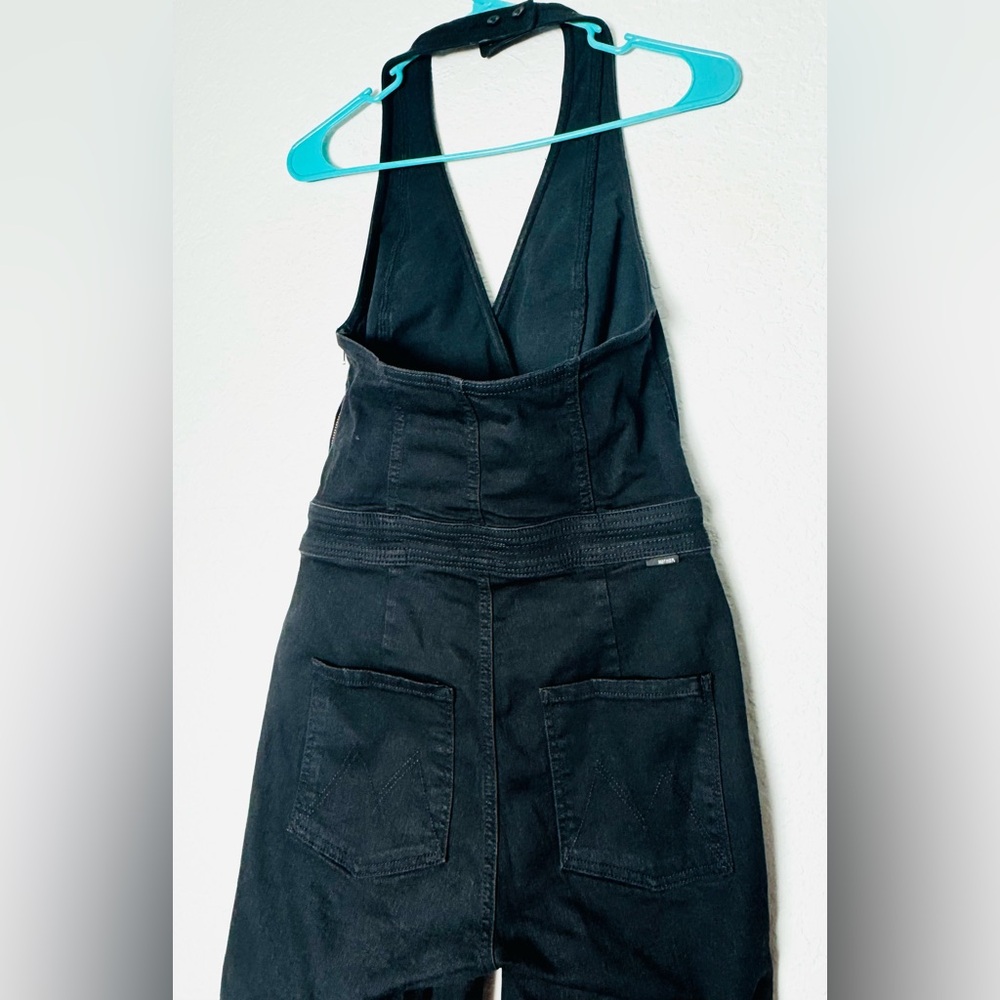 Mother The Halter Doozy Jumpsuit Black 26 Not Guilty EXCELLENT - Picture 9 of 16